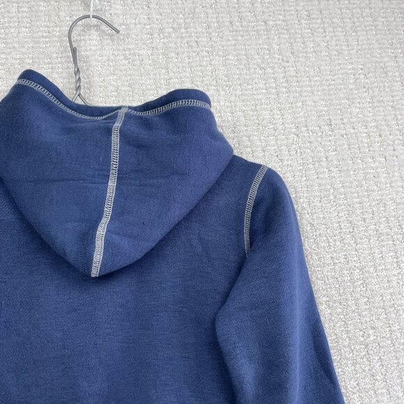 VTG Y2K 2004 Mattel Hot Wheels Kids Boys Sz 6 Hoodie Jacket Blue / Green Flames - Picture 13 of 14